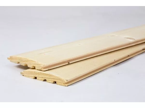 Faházprofil lucfenyő 24x146x4000mm "A/B"